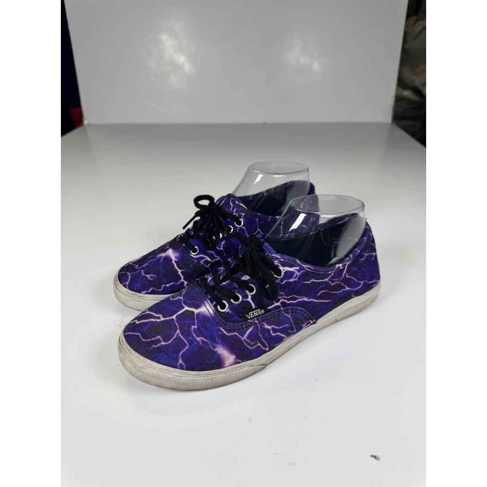 Vans Authentic Lo Pro Digi Lighting Unisex‎ M5.5/W7 Sneaker Purple Skate Shoes